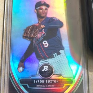 Byron Buxton 2013 bowman platinum RC ungraded